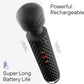 ObsidianPrism Wand Vibrator 20 Patterns 8 Speeds Waterproof
