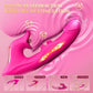 ElyraMax Vibrador de Conejo Impulsor Lametón 4-en-1 10 Modos Punto G