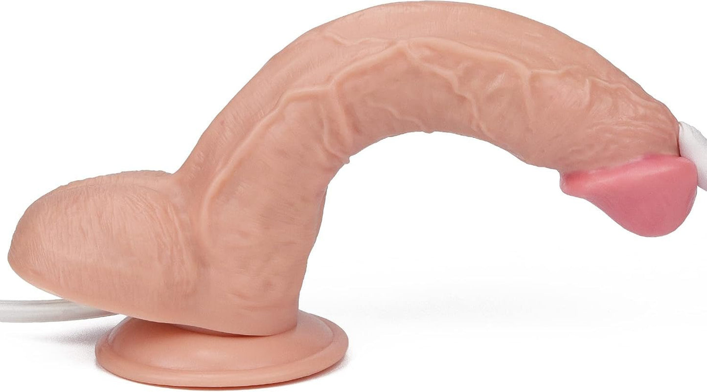 PowerJet 10" Dildo Eyector Bombilla de Enema Ventosa