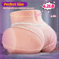 SilhouetteSplit Portable Double Canal Mâle Masturbateur Poupée Sexuelle 1,9 kg