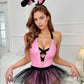 Pretty In Pink Bunny Costume