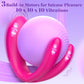 FusionSync APP Remote Double Wearable Vibrator 3 Motors