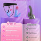 ThrustSync Vibrador Panty Wearable de Empuje con Control por APP