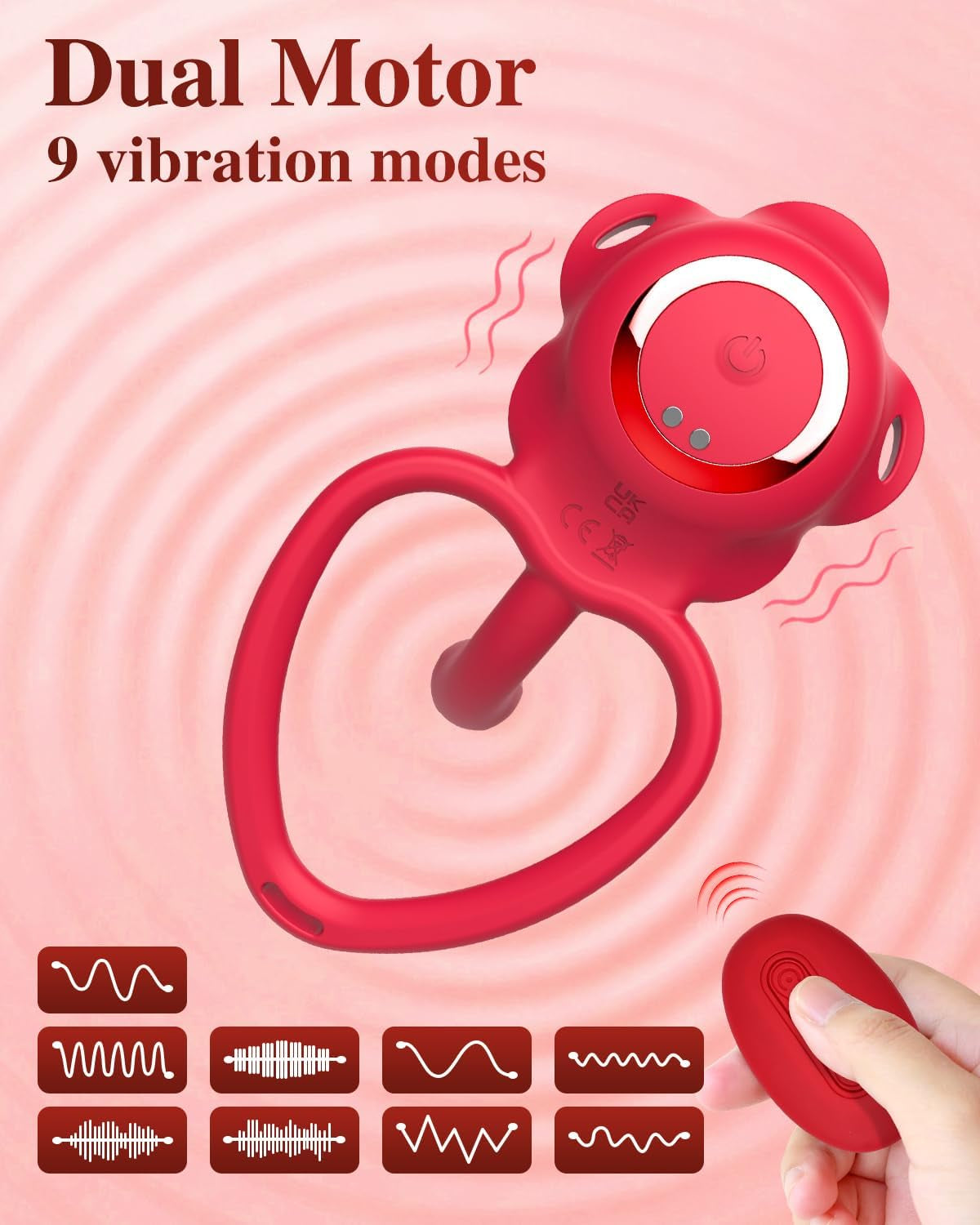 Vibrador de bragas SyncWave con control por aplicación para parejas