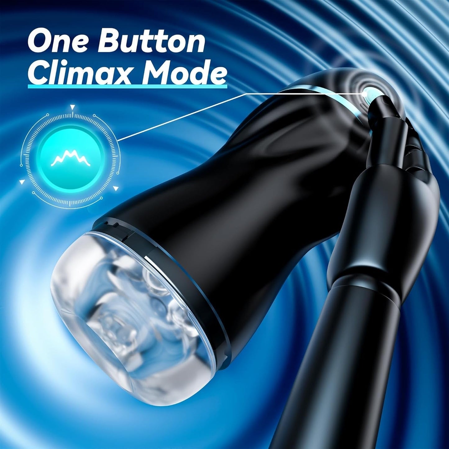 EchoCompanion AI Lover Male Masturbator | App Suction & Vibe