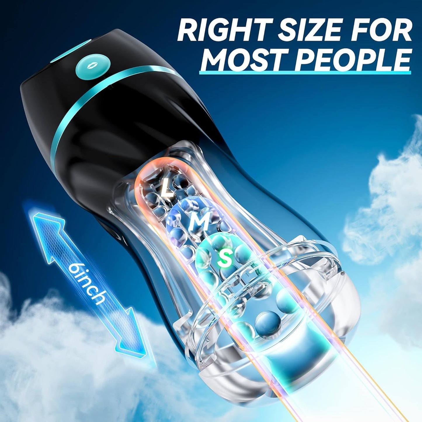 EchoCompanion AI Lover Male Masturbator | App Suction & Vibe
