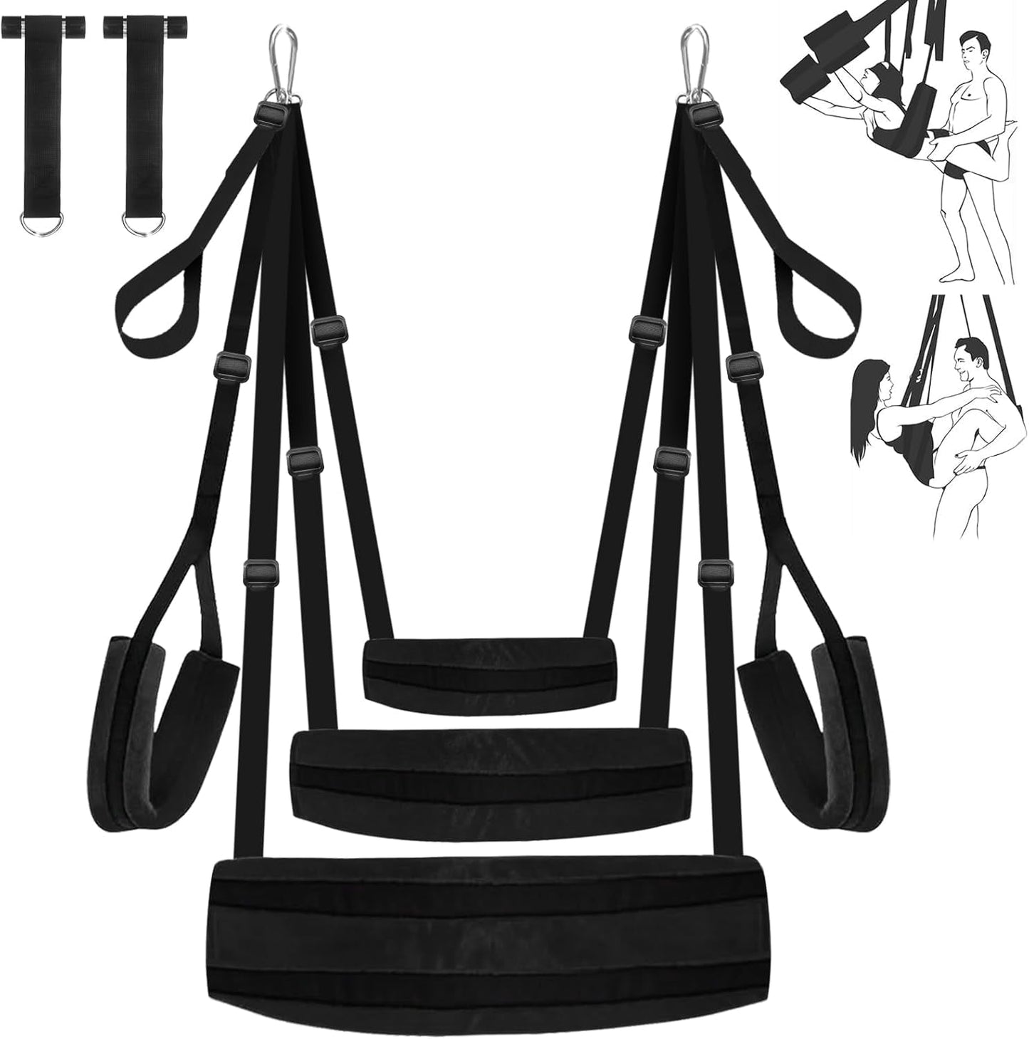 PlushBond BDSM Columpio Sexual de Puerta Cojines de Felpa