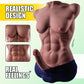 Torso de muñeco sexual masculino PulseDrive con un enorme dildo