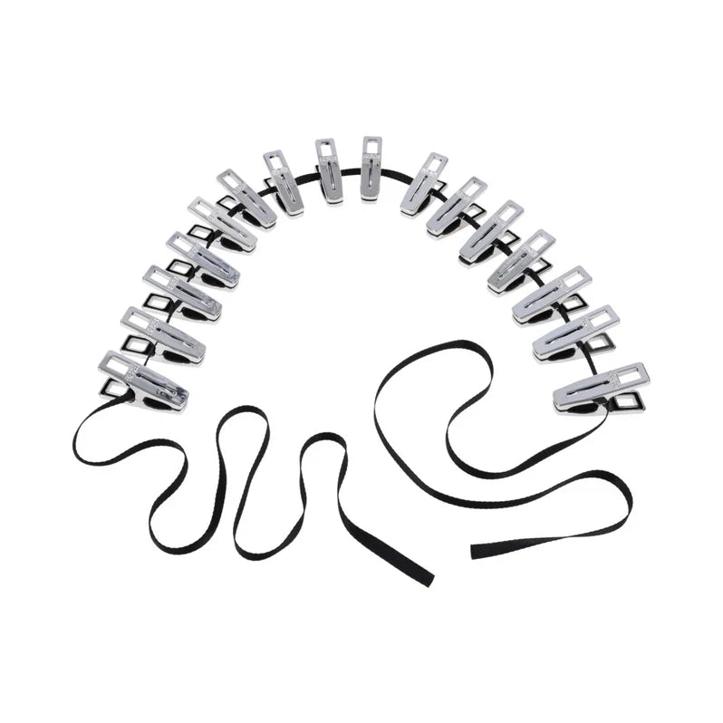 Pasadores de ropa con cremallera Edge Body - Set de sensación sensorial ajustable