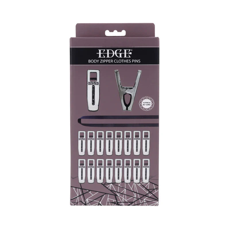Pasadores de ropa con cremallera Edge Body - Set de sensación sensorial ajustable