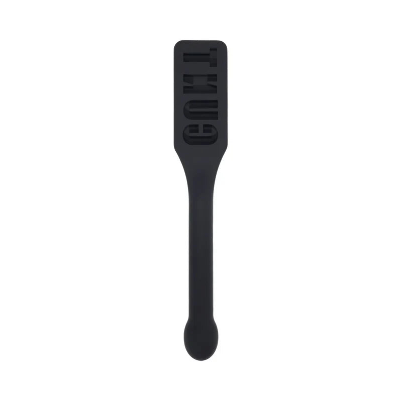 Spatule de moulage en silicone Edge – Manche insérable et inscription « CUNT »