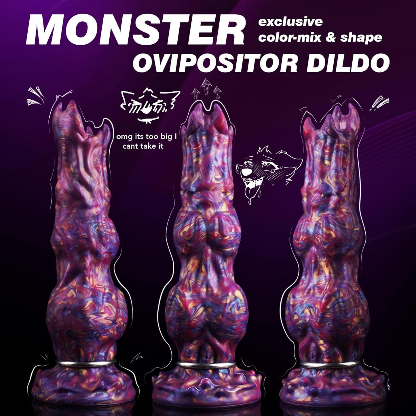 Godemiché ovipositeur monstre EggSpire