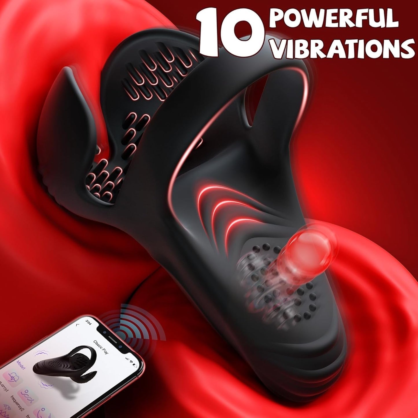 Anillo para el pene EnduroVibe con control por app