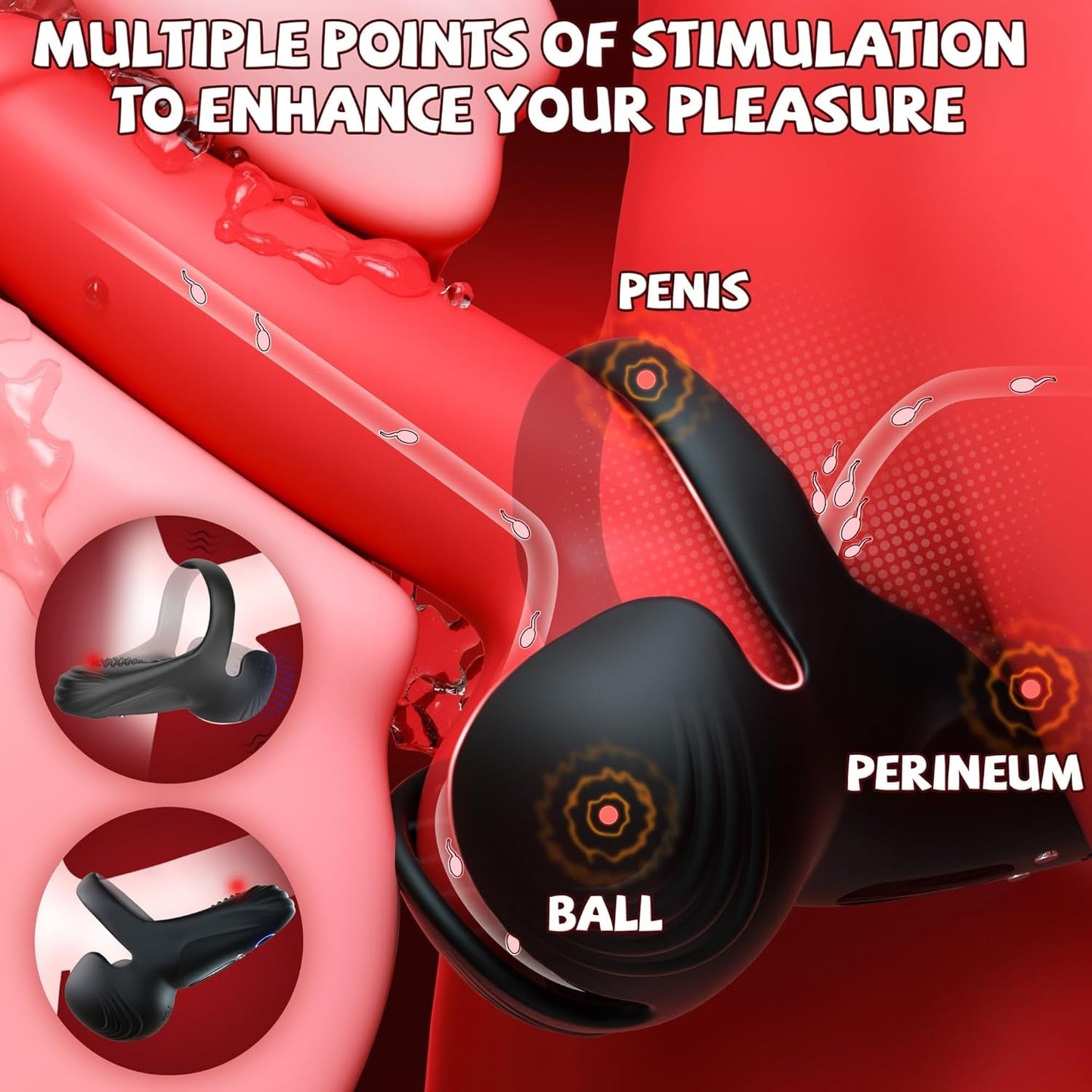Anillo para el pene EnduroVibe con control por app