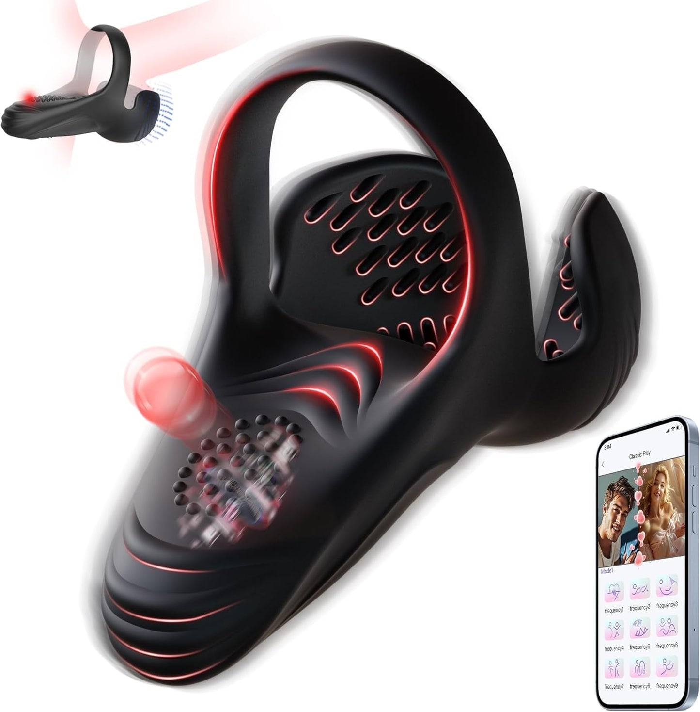 Anillo para el pene EnduroVibe con control por app