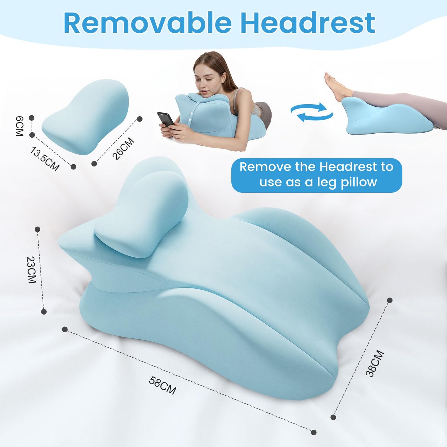 Cale ergonomique pour l'intimité du couple