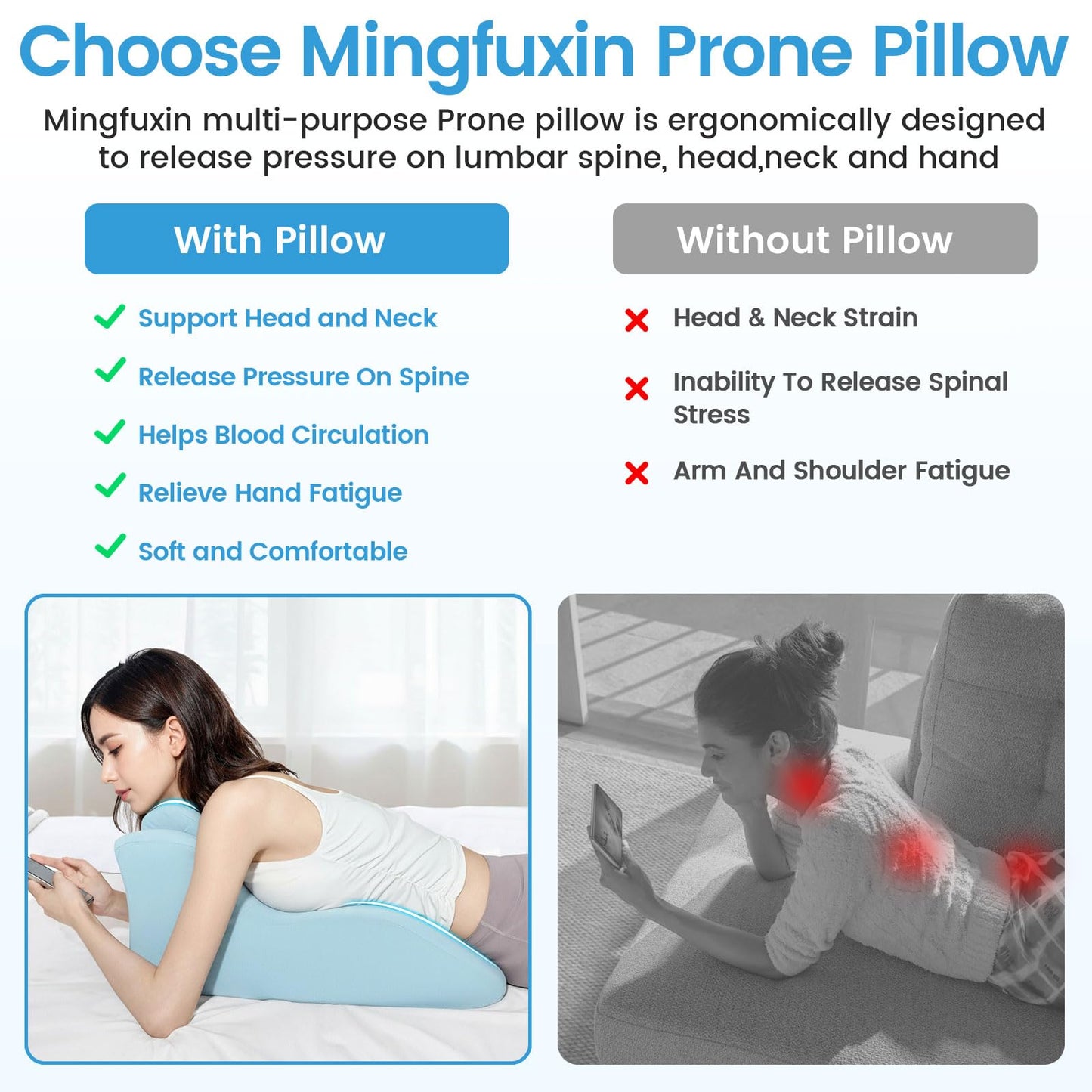 Cale ergonomique pour l'intimité du couple