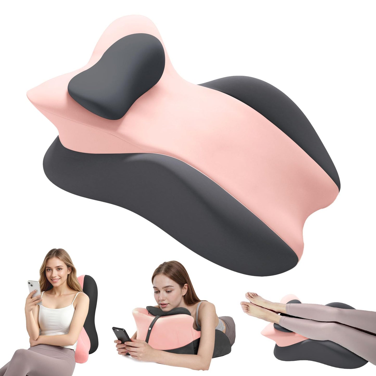 Almohada ergonómica de apoyo para la intimidad en pareja