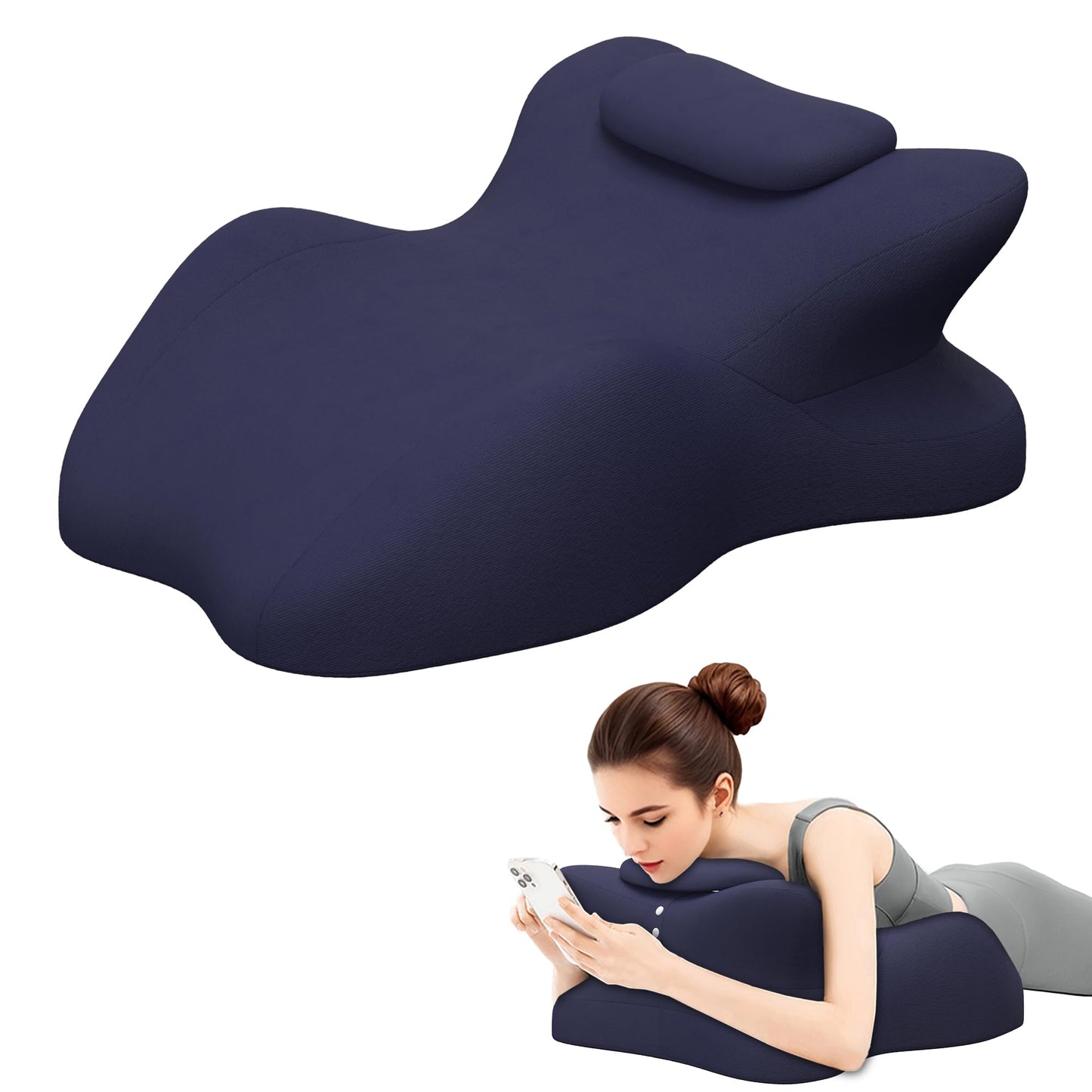 Almohada ergonómica en forma de cuña para posiciones íntimas en pareja