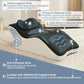 Almohada ergonómica de cuña para apoyo de posicionamiento en pareja