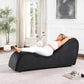 Chaise lounge ergonómica de placer - Negra