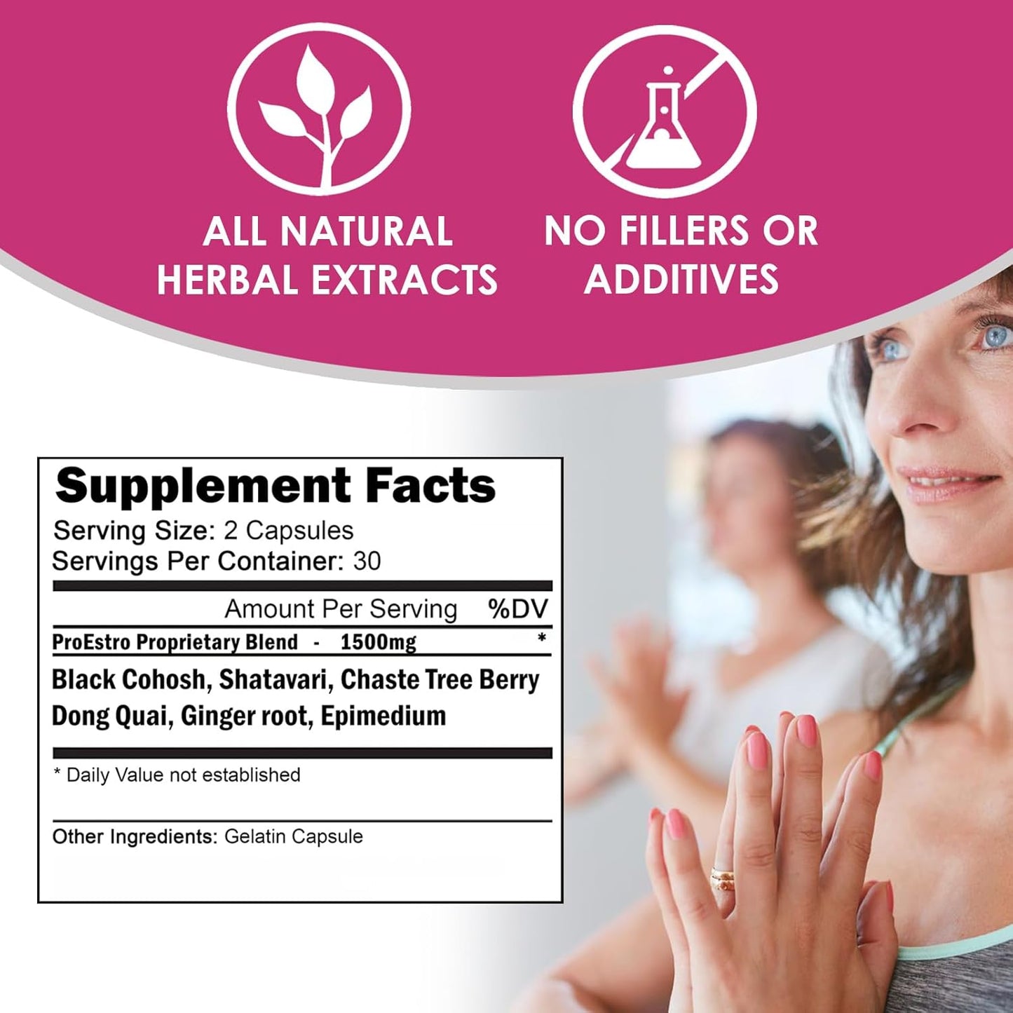 Complément de soutien hormonal féminin – Équilibre hormonal naturel pour les femmes