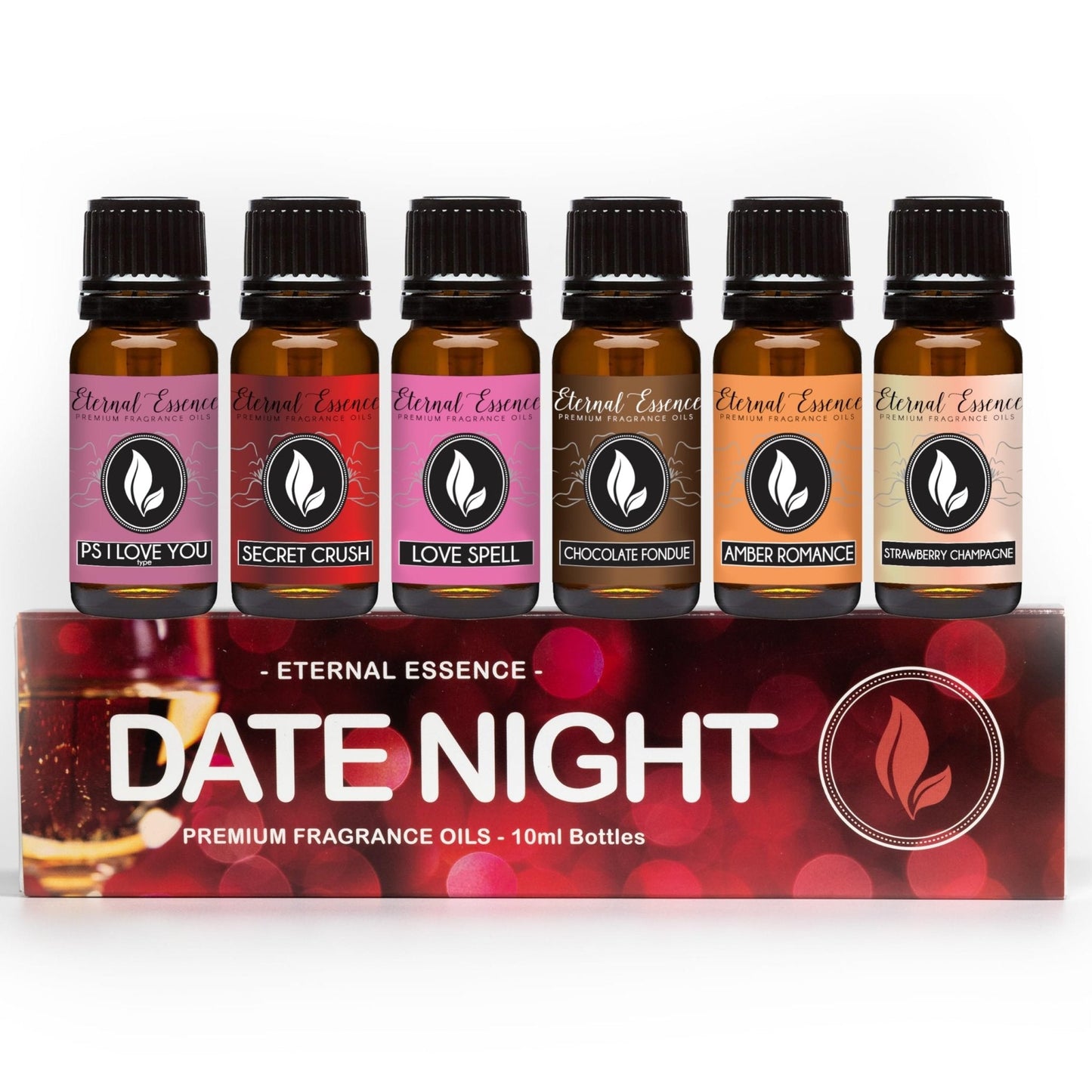 Set de regalo de aceites aromáticos románticos