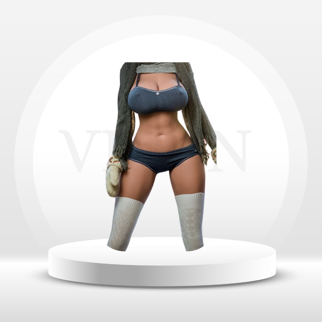 Evelyn 165cm 41kg Poupée sexuelle 3D double tunnels serrés