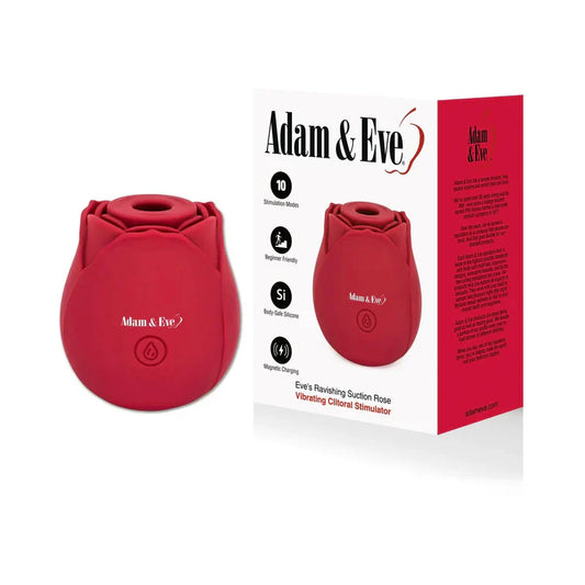 Vibromasseur Rose Ravissant Adam & Eve Eve à Succion