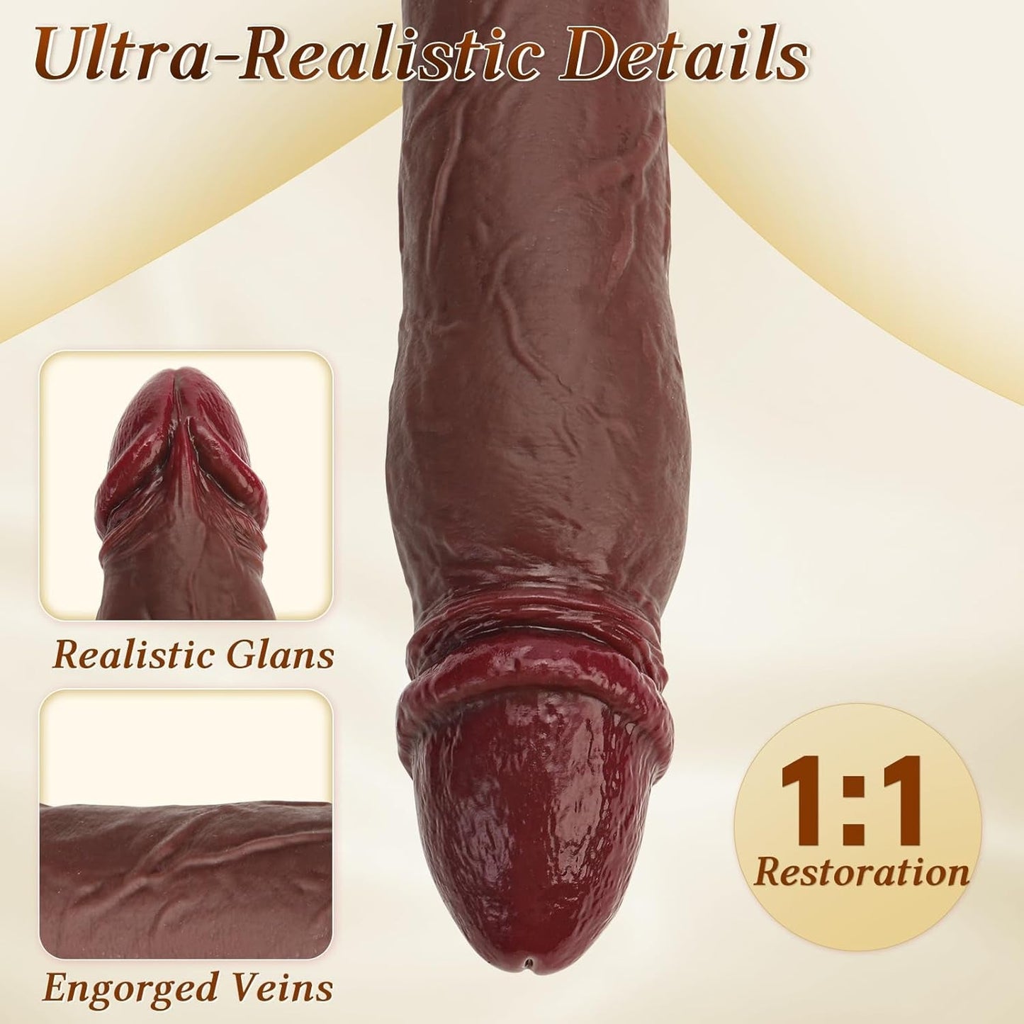 ExtendMax 8.6” Extensor de pene de silicona