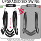 Columpio sexual de uso rudo AeroBond, 158 kg, ajustable