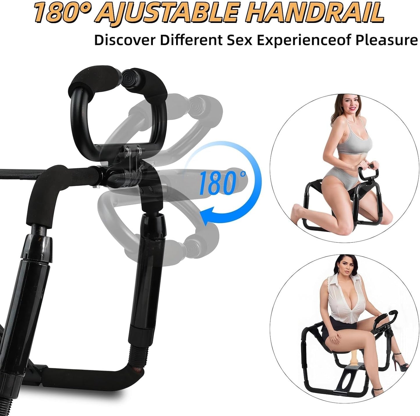 Silla AeroThrone Ajustable para Posiciones Sexuales