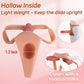 FlexHollow Hollow Correa sin Tirantes Dildo Bragas de Silicona