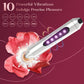 Vibrador Bala LED GlowSync 10 Modos Recargable Resistente al Agua