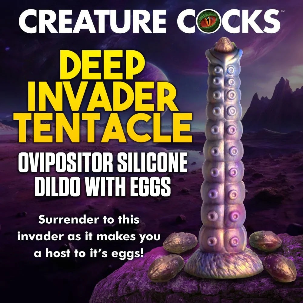 Criatura Pene Profundo Invasor Tentáculo Ovipositor Dildo