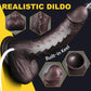 VibeJet 8.4” Squirting Vibrating Dildo 7 Modes Suction