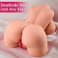 Muñeca sexual LuxeForm 3 en 1, estimulador de torso, 3.6 kg, TPE