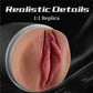 VelvetVault Realistic Pocket Pussy Stroker Fleshlight