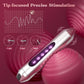 Vibrador Bala LED GlowSync 10 Modos Recargable Resistente al Agua