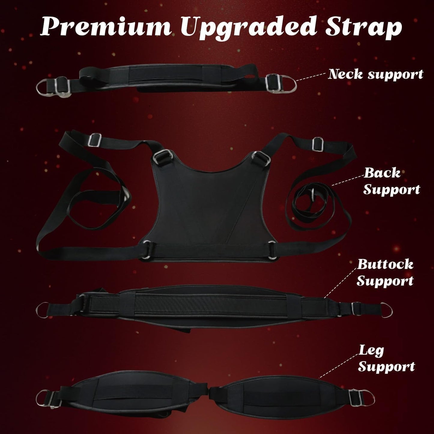 TitanFrame Marco Independiente para Columpio de Sexo 800lb Ajustable