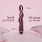 Vibrador TriCurve de triple estimulación con varita para punto G y 10 modos