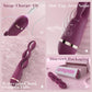 Vibrador TriCurve de triple estimulación con varita para punto G y 10 modos