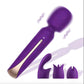 VelvetVerse 3-Attachment Wand Vibrator Kit