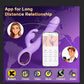 LinkAura App Control Rabbit Vibrator 9 Thrust 9 Modes USB
