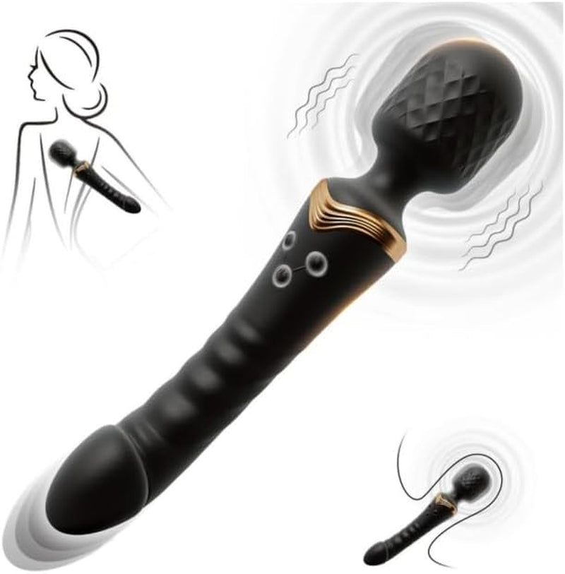 Vibrador Dildo de Doble Motor DualRush
