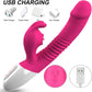 RoseBunny Heated Rabbit Vibrator Dildo