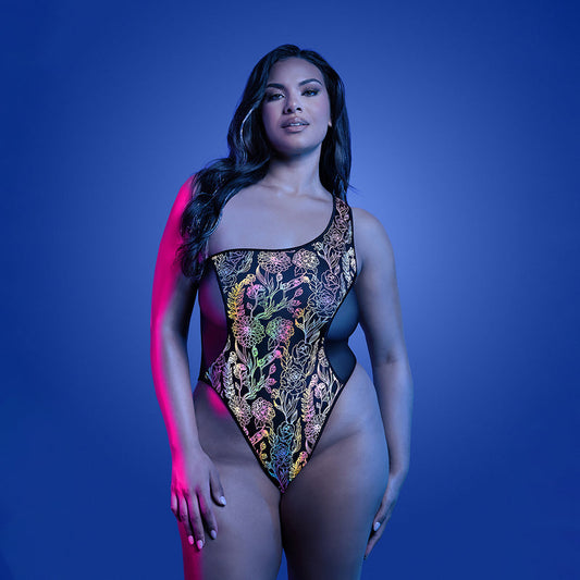 Fantasy Lingerie Glow Luminescent Teddy