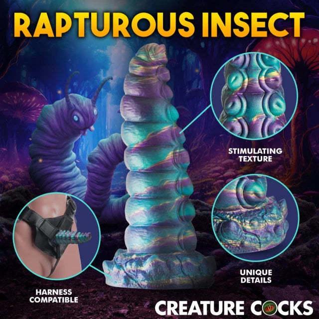 Dildo de silicona Crisálida de Creature Cocks