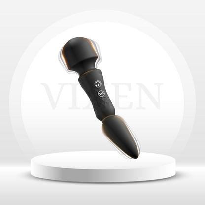 Vibrador de varita y enchufe FantasyRide
