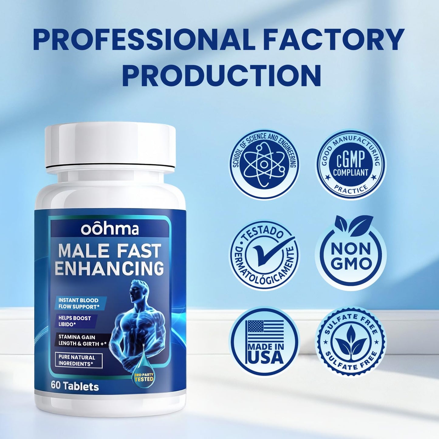Fast-Acting Male Blood Flow Booster